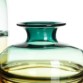 Vas din sticla, Vaza eleganta din sticla VERDE-AMARILLO SX-108613