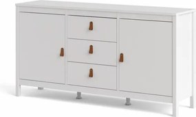 Bufet alb SALOMO cu 3 sertare