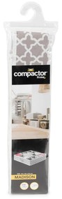 Organizator cu 16 compartimente pentru sertare Compactor, 40 x 40 cm, bej