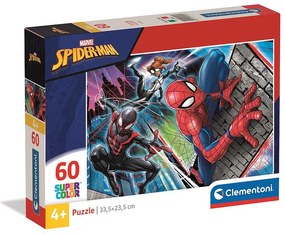 Omul Păianjen Trio in Action Puzzle Clementoni cu 60 de piese