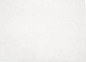 vidaXL Covor din de iepure sintetic antiderapant Olite Alb Poliester