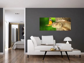 Tablou - Șopârlă (120x50 cm)