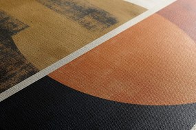 Tablou japandi cercuri moderne