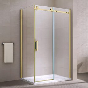 Milano Duo Gold Cabină de duș 80x120, 195cm, 8mm