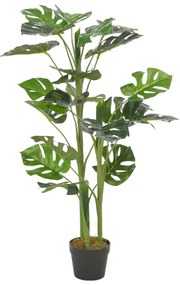 vidaXL Plantă artificială Monstera cu ghiveci, verde, 100 cm