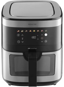 Friteuză cu aer cald Sencor 9 l 1700W/230V negru/crom mat