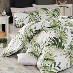 BedTex Lenjerie de pat din bumbac Botanic, 150 x200 cm, 50 x 60 cm