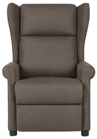 329653 vidaXL Fotoliu de masaj, maro, material textil
