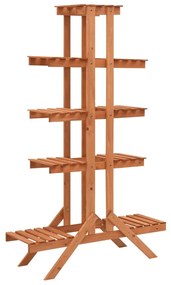 vidaXL Suport jardinieră, 83x25x132 cm, lemn masiv de brad
