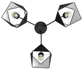 Lustra ADAMANT 3xE27/15W/230V negru
