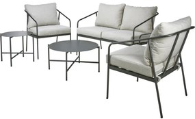 Set mobilier de grădină Dover, 5 buc, metal