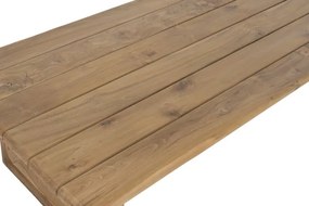 Măsuță de cafea din lemn masiv de teak, 180×70×40 cm, „Kayu"