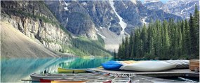 Tablou - Moraine Lake (120x50 cm)