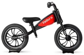 Bicicletă fără pedale QPlay FEDURO negru/roșu
