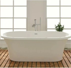 Cada freestanding Inter Ceramic acril alb 166x73.5 cm