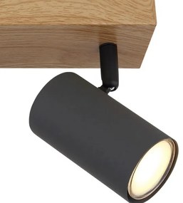 Spot ROBBY 2xGU10/35W/230V gri/maro Globo 57911-2G