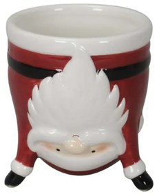 Cana Santa din ceramica rosie 11 cm