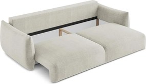 Canapea bej extensibilă 230 cm Leila – Makamii