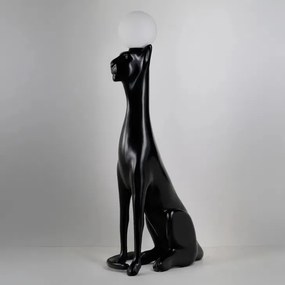 Figurina design decorativ cu iluminat PUMA BLACK