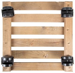 Bază mobilă pentru ghiveci din lemn (înălțime 8 cm) Indoor &amp; Outdoor – Esschert Design