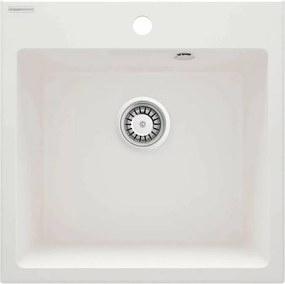 Chiuveta granit Deante Evora 50x50 cm alb