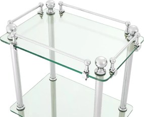 Raft design LUX pentru baie sau sufragerie Rack Devon nickel