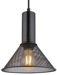 Pendul design industrial JEDD negru 21cm