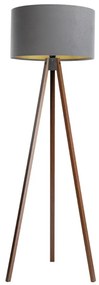 Lampă de podea STANDART 1xE27/60W/230V gri/wenge