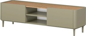 Comodă TV Elivo 170 cm pe picioare - eucalipt / stejar baltic dune