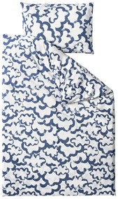 Lenjerie de pat MAGIC SKY alb-albastru din bumbac Dimensiune lenjerie de pat: 70 x 90 cm | 140 x 200 cm