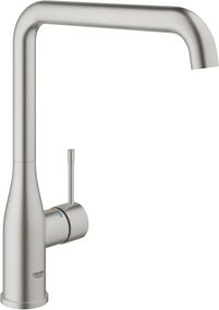 Baterie chiuveta cu montare pe blat, supersteel, Grohe Essence