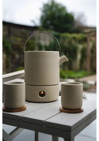 Cești bej 2 buc. din gresie 200 ml Umea – Bredemeijer