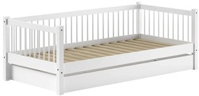 Set FORREST BEECH format dintr-un Pat copii cabină (90 x 200 cm) și un Pat copii extensibil.