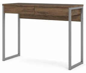 Tvilum Birou cu 2 sertare in decor de nuc, EFREM PLUS