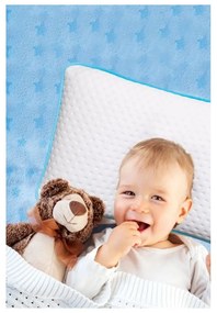 Pernă anatomică cu umplutură de spumă cu memorie 30x45 cm – Mila Home