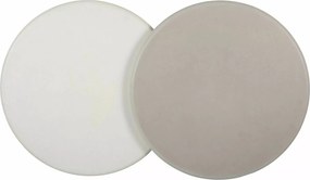 Măsuță de cafea rotundă Clav 60 cm - gri deschis