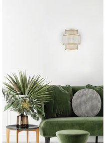 Aplică Zuma Line W0528-02B-V6AC SERGIO 2xG9/33W/230V auriu