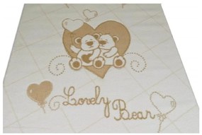 Covor copii Baby Set Lovely Bear Bej 120 x 180 cm