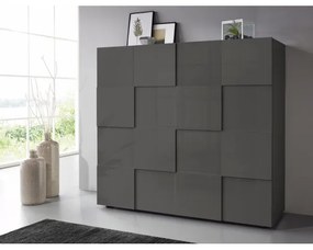 Comodă SERIAN antracit