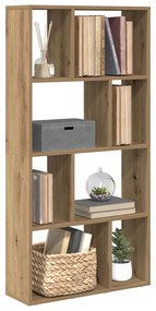 vidaXL Bibliotecă, stejar artizanal, 60x20x120 cm, lemn prelucrat