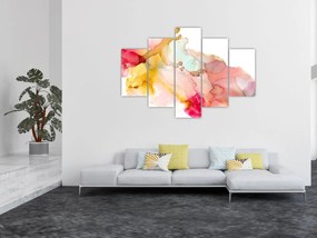 Tablou - Abstract din cerneală (150x105 cm)