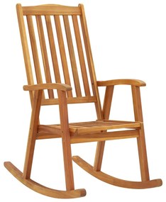 3064185 vidaXL Balansoar cu perne, lemn masiv de acacia