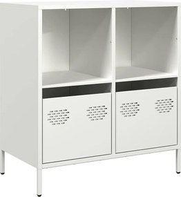 vidaXL Dulap, alb, 68x39x73,5 cm, oțel laminat la rece