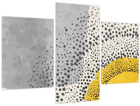 Tablou - pictură abstractă de plajă N⁰3 (90x60 cm)