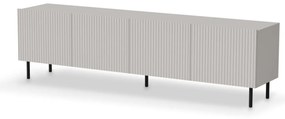 Comoda TV Paxos RTV-2 casmir/negru L200 cm