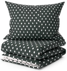 Lenjerie de pat din bumbac COLAM GREY gri hotelova capsă Dimensiune lenjerie de pat: 70 x 90 cm | 140 x 200 cm