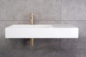 Lavoar pentru blat Archi 90 CM alb