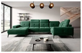 Colțar Neviro 350cm verde