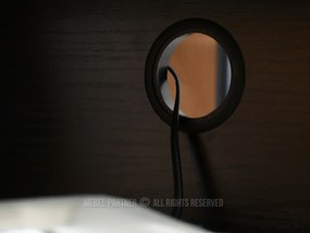 Masă PC Aspart (stejar + negru). Promo -12%. 1109727