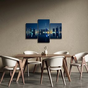Tablou cu orașul nocturn (90x60 cm)